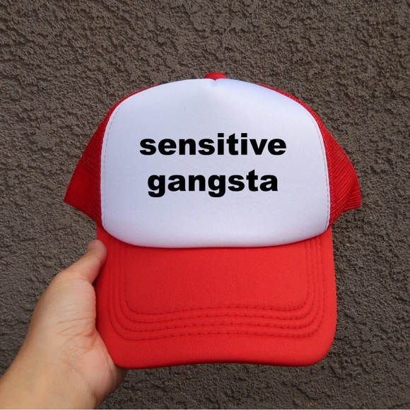 Sensitive Gangsta Trucker Hat